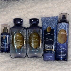 Bath & Body Works Disney Princess Collection - Blue and Gold